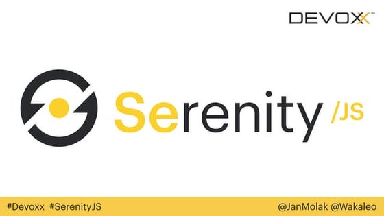 Serenity/JS - next generation acceptance testing for modern web applications