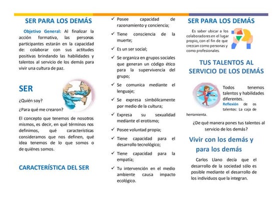 SER PARA LOS DEMÁS brochure.docx