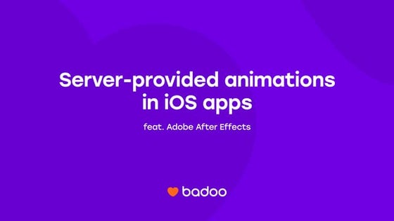 Server-provided animations in iOS apps
