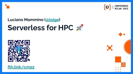 Serverless for High Performance Computing