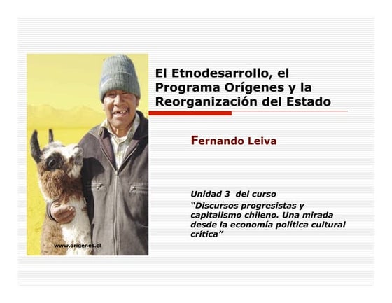 Sesion 3 - El "desarrollo con identidad"