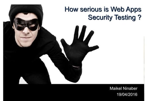 Security testing ?