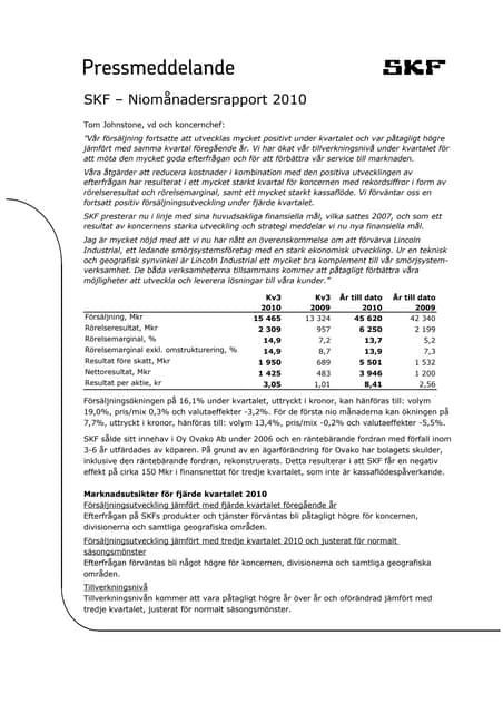 Skf q3 2010_pr_sv