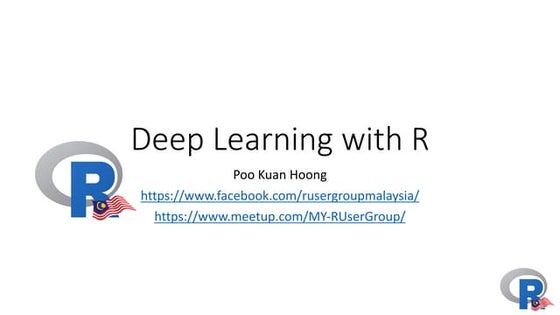 Deep Learning with R