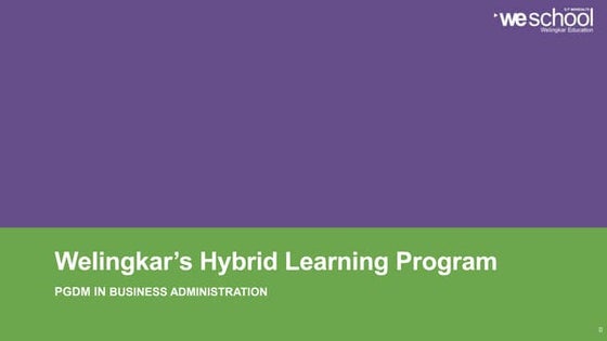 Distance Learning PGDM in Business Administration
