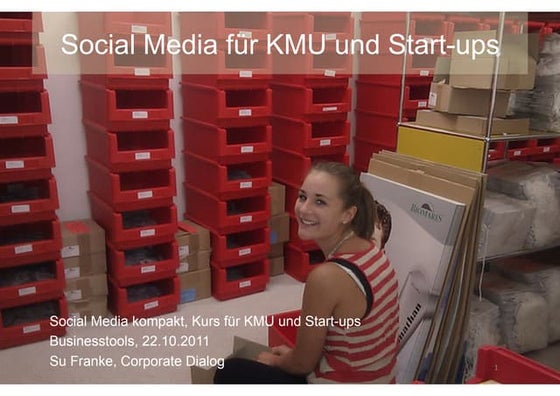 Social Media für KMU - Starter Kurs von btools