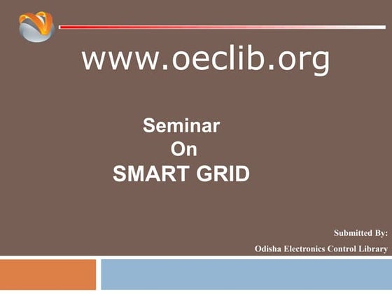 Smart Grid ppt