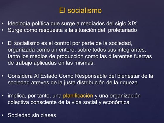 Socialismo