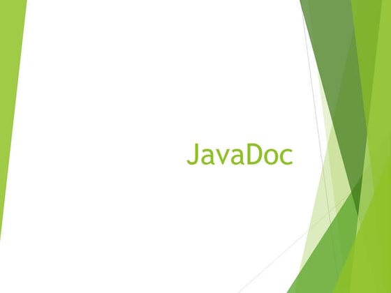Java Docs