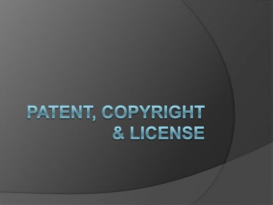 Software license