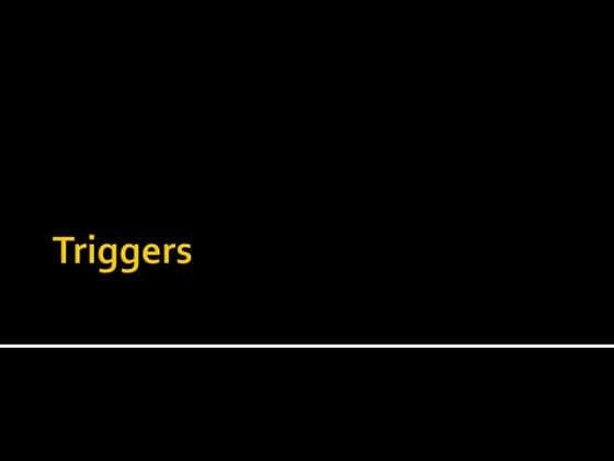 Sql server  ___________session_19(triggers)
