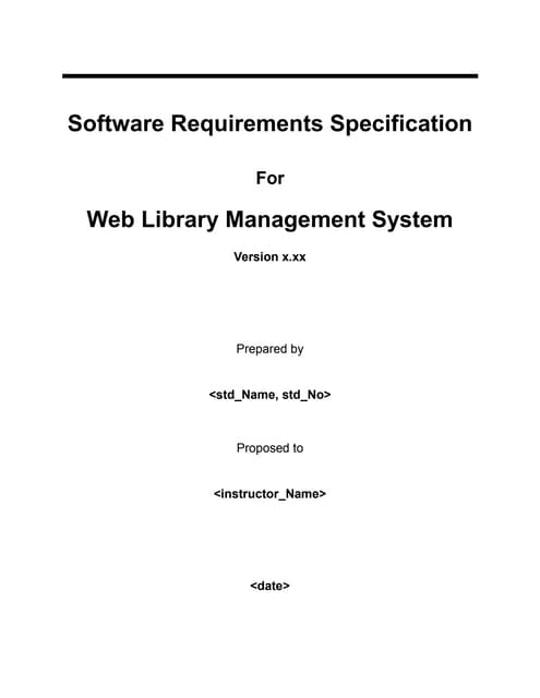 Srs library