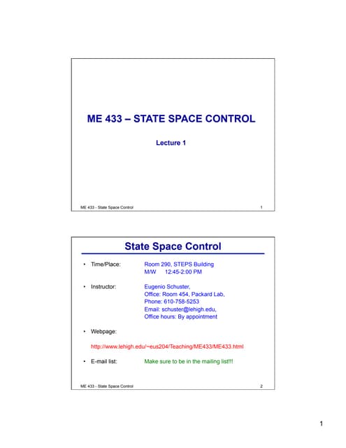State space