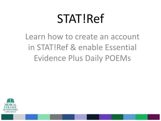 STAT!Ref Installation Instructions