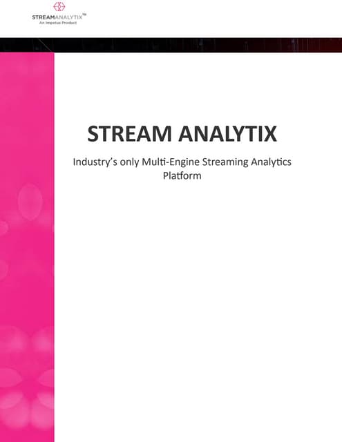 Stream analytics