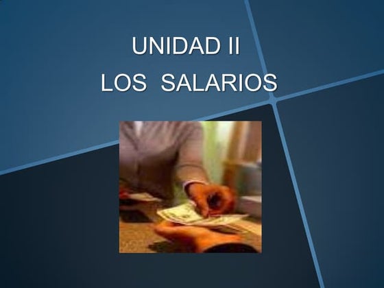 Sueldos y salarios- administración de recursos humanos