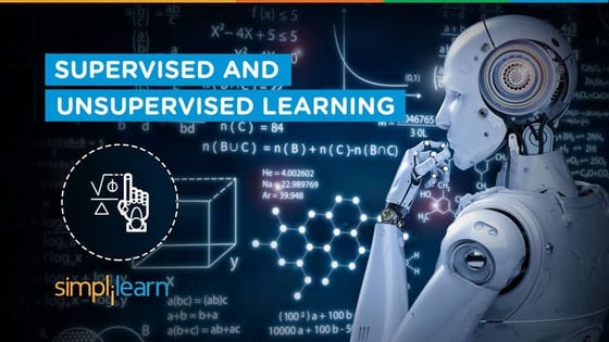 Supervised and Unsupervised Learning In Machine Learning | Machine Learning T...