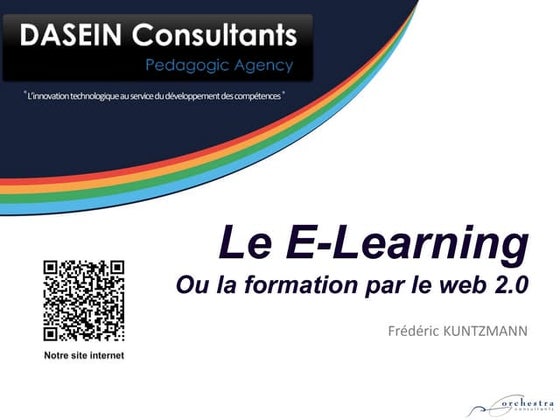Le E-Learning Ou la formation par le web 2.0