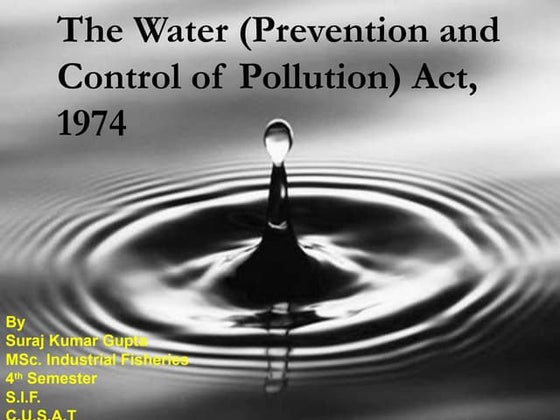 Suraj 3  water act