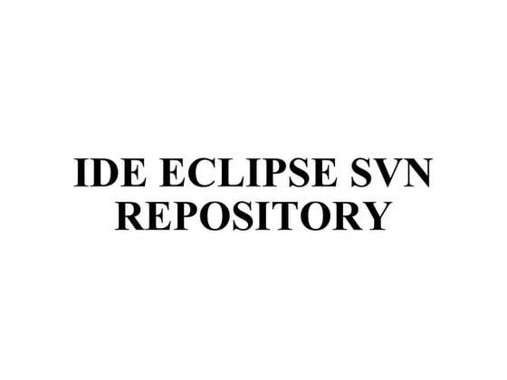 How to setup Svn in system