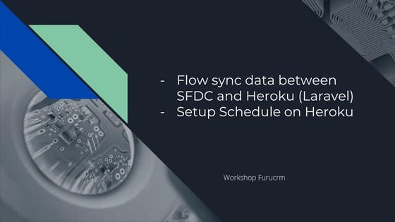 Sync data sfdc_heroku_aws