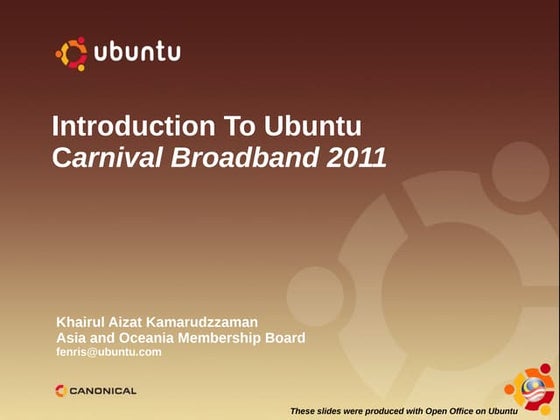 Introduction to Ubuntu