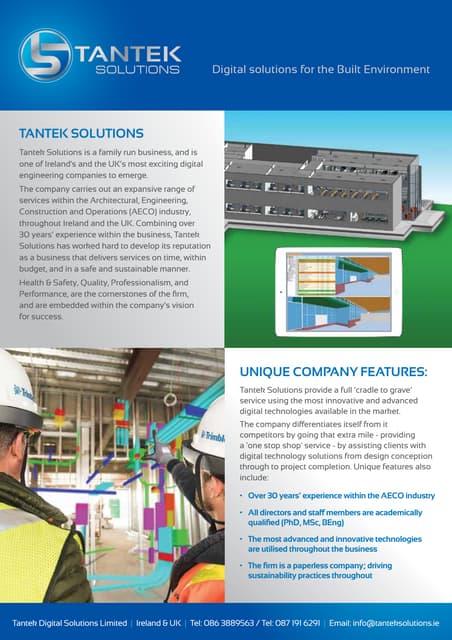 Tantek Solution Company Brochures