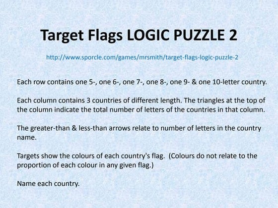 Target flags 2