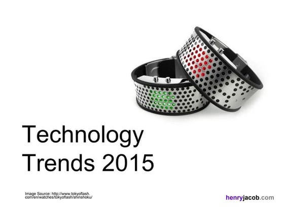 Technology trends 2015