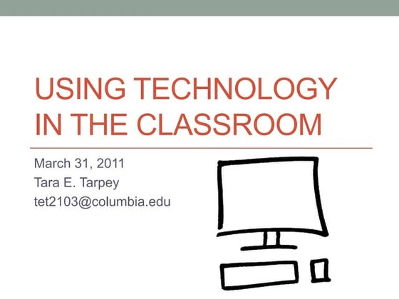 Technology workshop