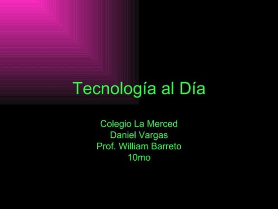 Tecnologia Al Dia