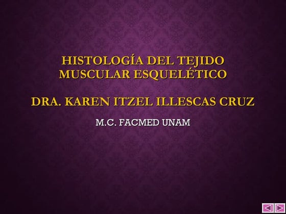 Histologia de Tejido muscular 2016