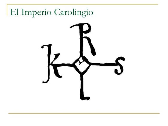 Tema 1 (3) El imperio carolingio 2018