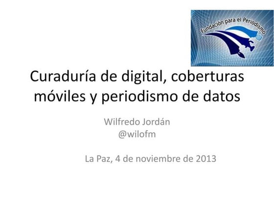 Tendencias del periodismo digital