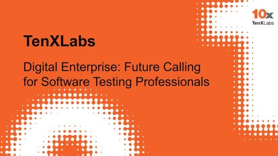 TenXLabs - webinar