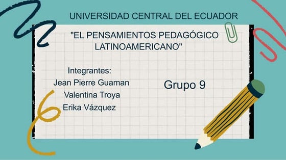 teoría de la educación 