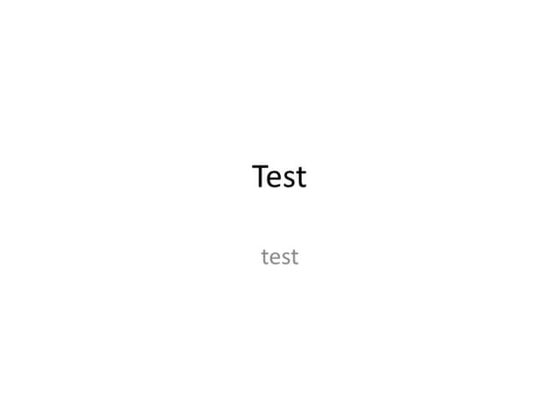 Test