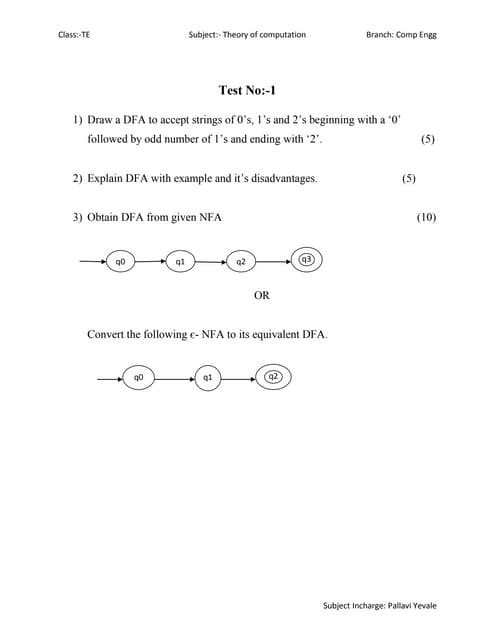 Tests