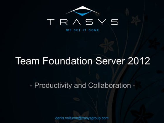 Tfs2012 introduction