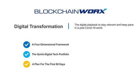 The Digital Transformation Playbook to stay relevant and keep pace in a post ...