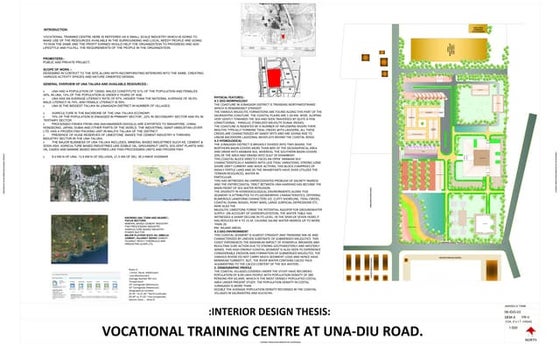 Interior Design Thesis on Vocational Training centre