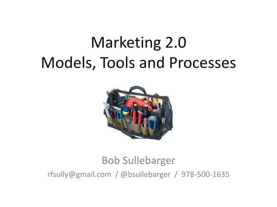 Marketing 2.0 Toolkit