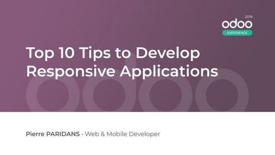 Top 10 Tips to Develop Responsive Applications