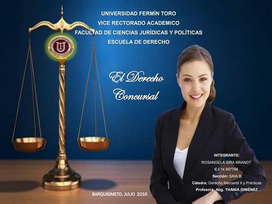 Mercantil II.... Derecho Concursal