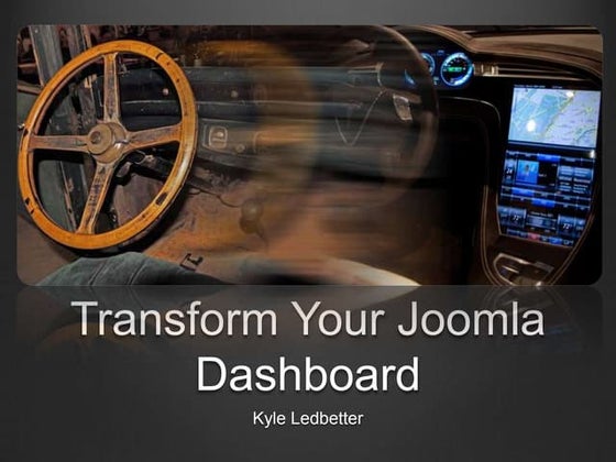 Transform Your Joomla Admin