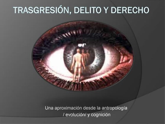 Trasgresión y delito3