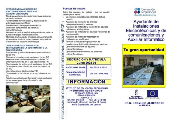Tríptico PCPI