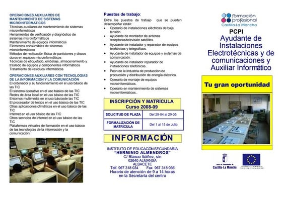 Triptico PCPI