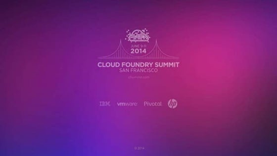 Four Levels of High Availability in Cloud Foundry (Cloud Foundry Summit 2014)