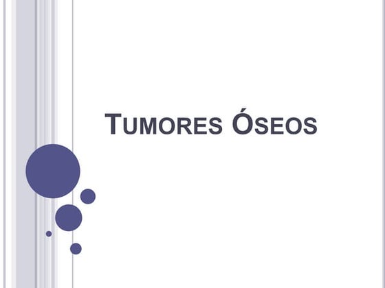 Tumores óseos
